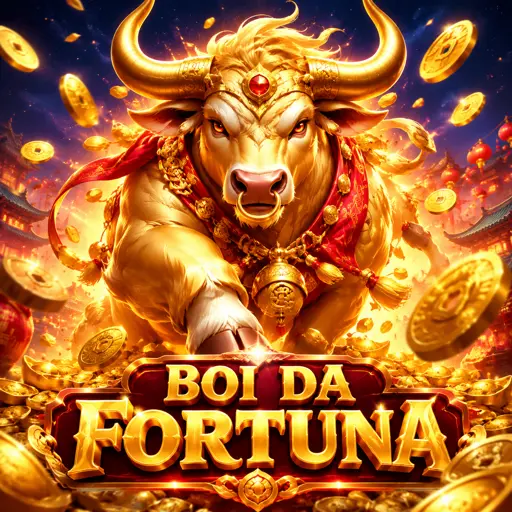 Símbolos do Fortune Ox e o rolo de multiplicador x10 em destaque na interface do jogo